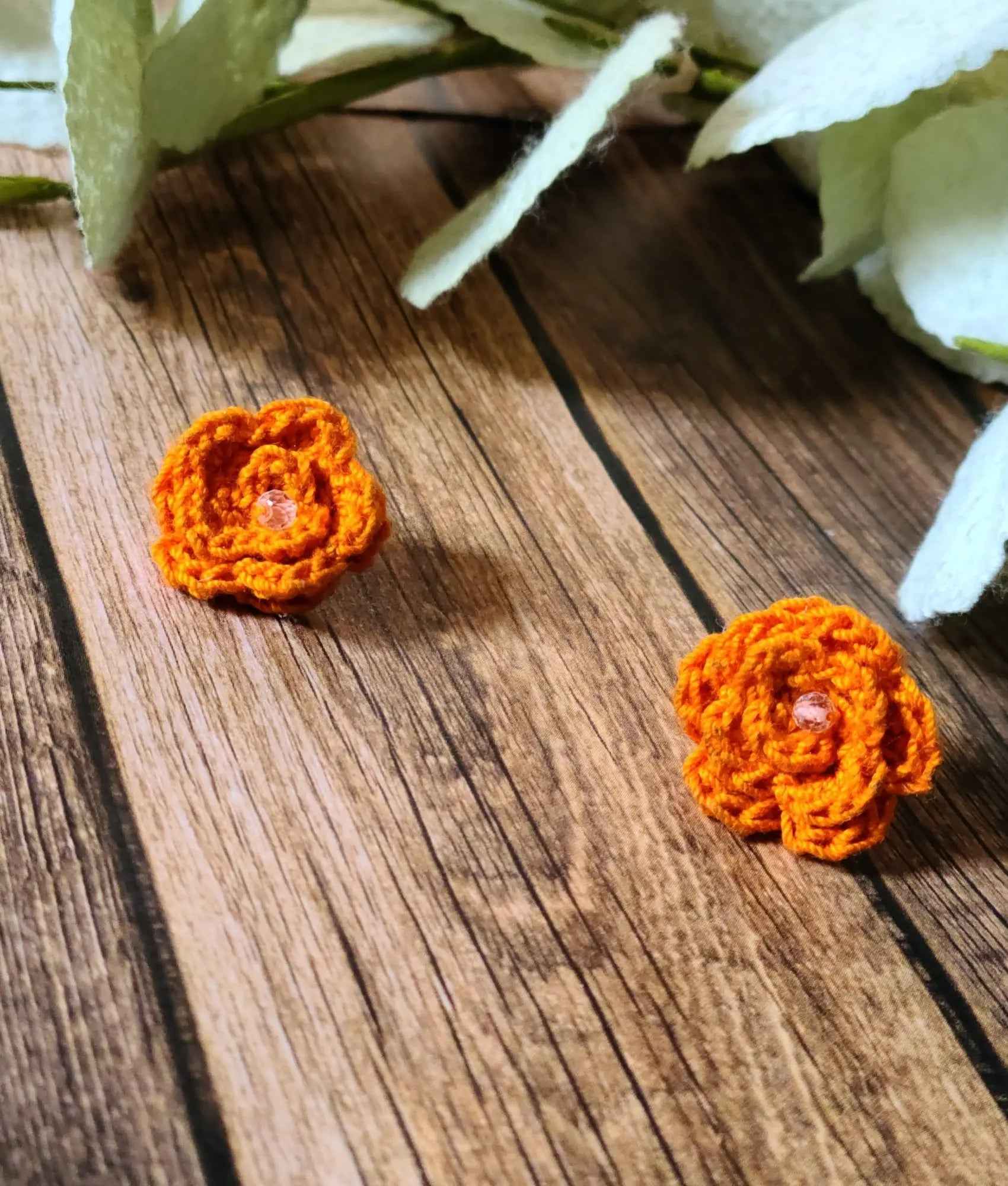 Rose Stud Earrings